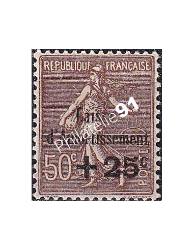 Timbre n° 267 neuf, très bon centrage, collection timbres France