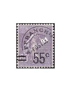 Timbre Préoblitéré n° 47 sans gomme (oblitéré), timbres France