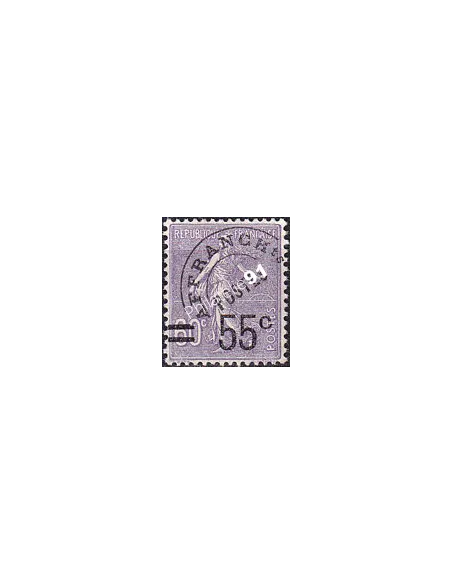 Timbre Préoblitéré n° 47 sans gomme (oblitéré), timbres France