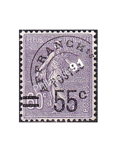 Timbre Préoblitéré n° 47 sans gomme (oblitéré), timbres France
