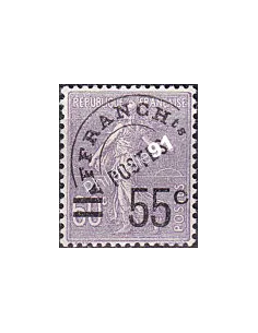 Timbre préoblitéré n°  47 charnière, Timbres France