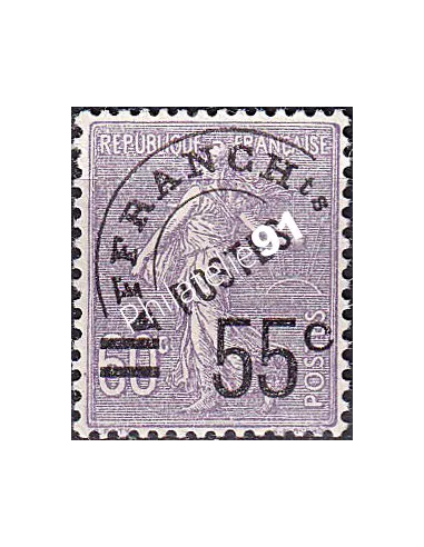 Timbre préoblitéré n°  47 charnière, Timbres France