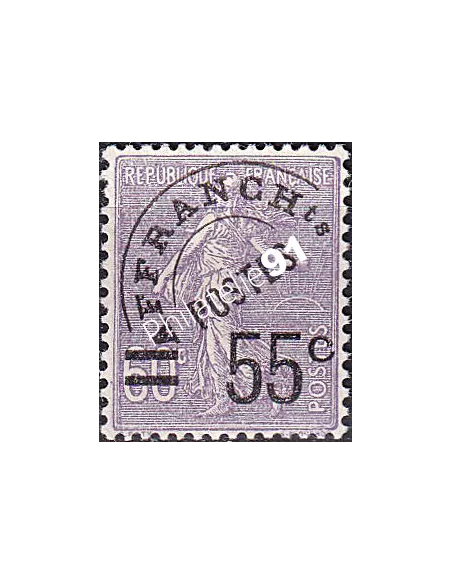 Timbre préoblitéré n°  47 charnière, Timbres France