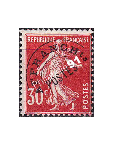 Timbre préoblitéré n°  58 charnière, Timbres France