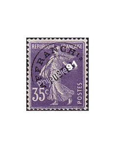 Timbre préoblitéré n°  62 charnière, Timbres France
