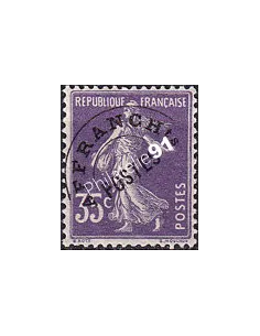 Timbre préoblitéré n° 62 charnière, Timbres France
