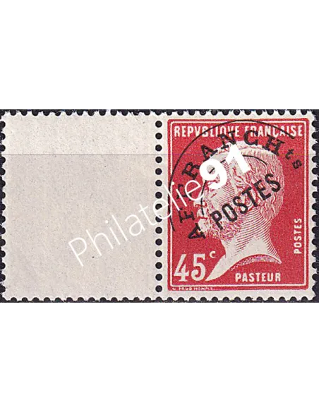Timbre préoblitéré n°  67 neuf, bord interpanneau, timbres France