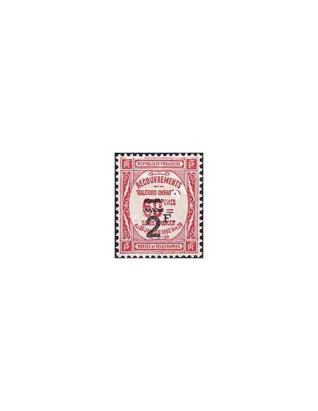 Timbre-taxe n° 54 neuf, collection timbres France