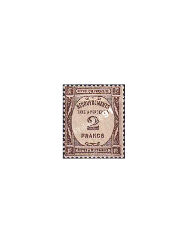Timbre-taxe n° 62 neuf, collection timbres France