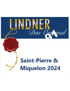 LINDNER Saint-Pierre-et-Miquelon 2024, matériel philatélique