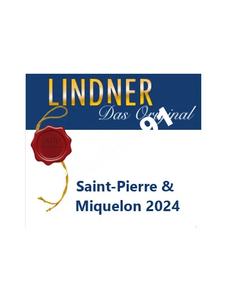 LINDNER Saint-Pierre-et-Miquelon 2024, matériel philatélique