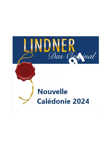 LINDNER Nelle-Calédonie 2024, matériel philatélique