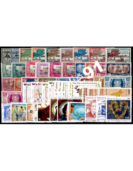 WALLIS ET FUTUNA, Lot de timbres neufs, timbre colonies françaises