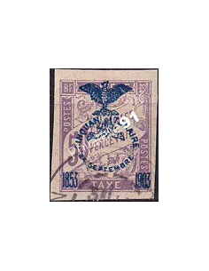 Nouvelle Calédonie, timbre-taxe n° 12 oblitéré, Timbres Colonies françaises