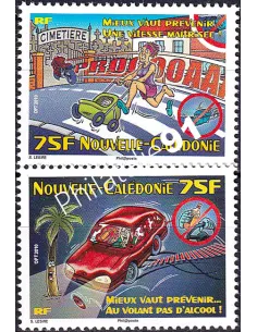 NOUVELLE CALEDONIE, n° 1113 à 1114 neufs, collection timbres Dom-Tom