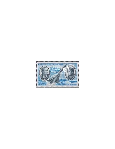 Variété sur Timbre PA n° 44d - Collection timbres France