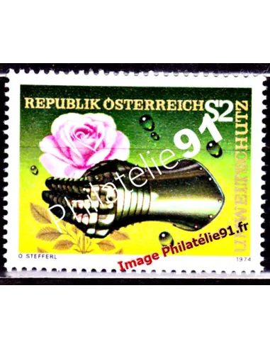 AUTRICHE -  n°  1297 - Rose - protection de l'environnement
