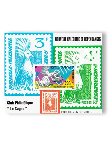 Nouvelle-Calédonie, BF n° 7 neuf, Timbre Dom Tom