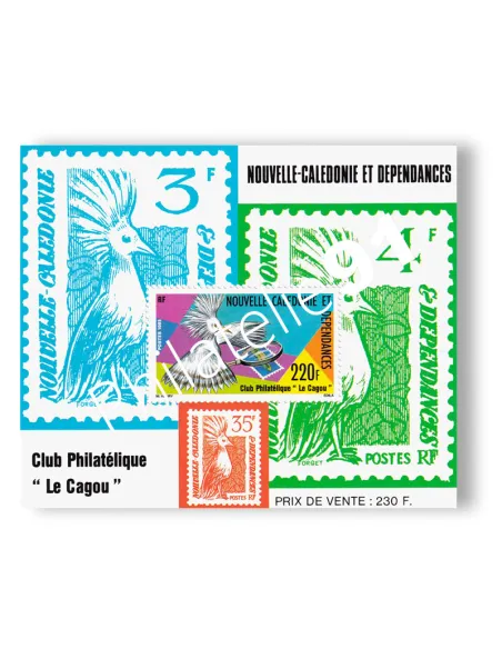 Nouvelle-Calédonie, BF n° 7 neuf, Timbre Dom Tom