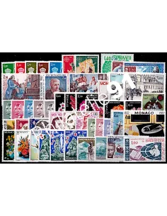 MONACO, Lot de timbres neufs, timbre EUROPE