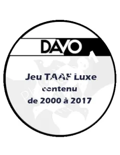 DAVO - Jeu TAAF luxe - contenu II (2000-2017) (avec pochettes)