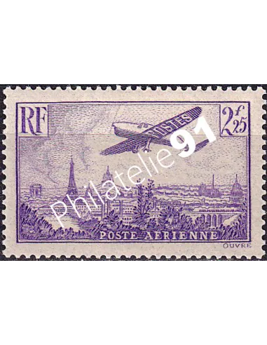 Timbre PA n° 10 charnière, collection timbres France