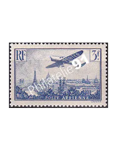 Timbre PA n° 12 charnière, collection timbres France