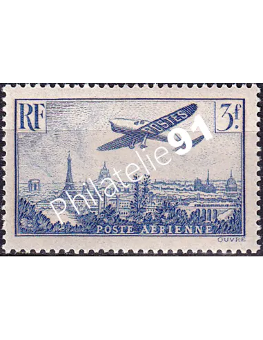 Timbre PA n° 12 charnière, collection timbres France