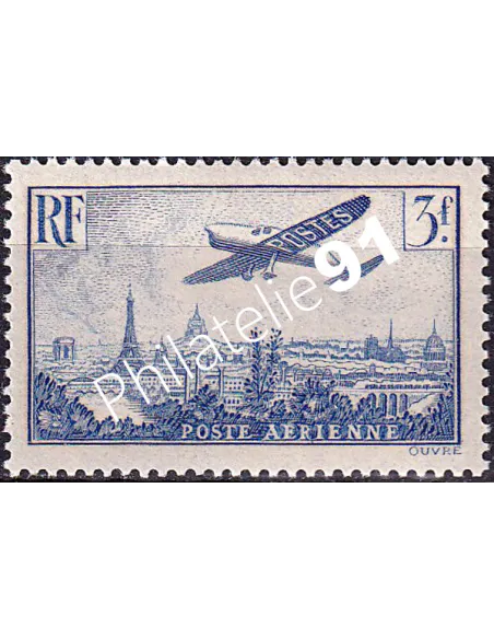 Timbre PA n° 12 charnière, collection timbres France