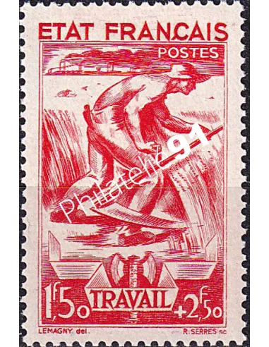 n° 577 neuf, collection timbres de France