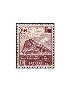 Colis postaux n° 187A neuf, Collection timbres France