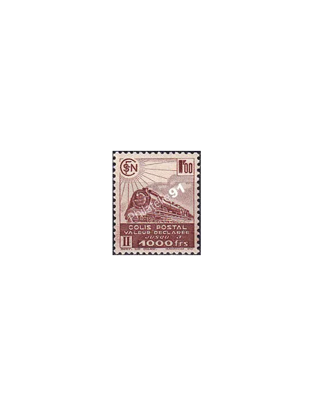 Colis postaux n° 187A neuf, Collection timbres France
