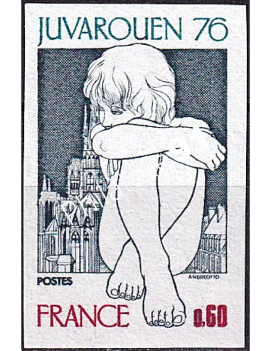 n° 1876a non dentelé neuf, collection timbres France