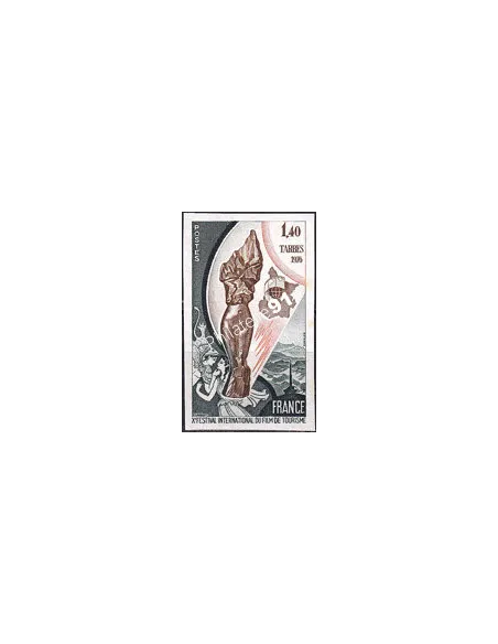 n° 1906a non dentelé neuf, collection timbres France