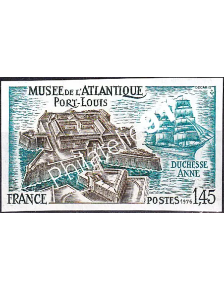 n° 1913a non dentelé neuf, collection timbres France