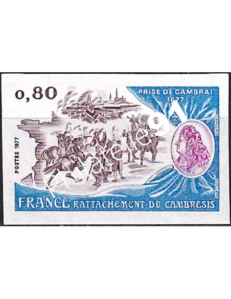 n° 1932a non dentelé neuf, collection timbres France