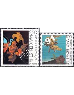 Émission commune, France-Allemagne, n° 2727 et 1401, timbres Europe