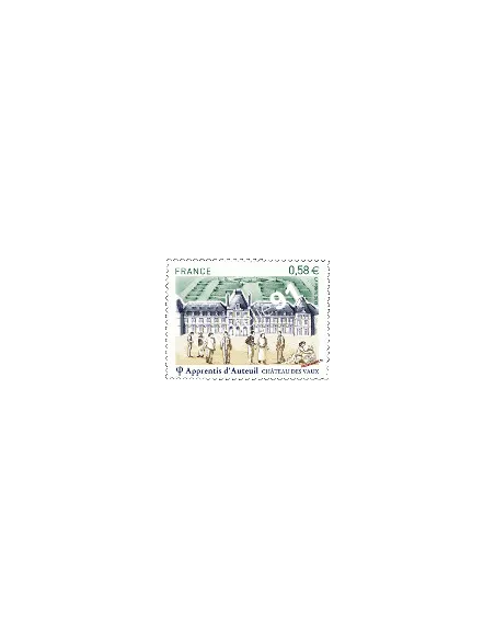 Timbre de France n° 4738. Les Apprentis d'Auteuil - Château des Vaux