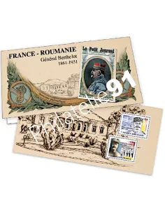 BS 150, Emission commune France Roumanie Gal Berthelot, timbres France