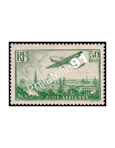 Timbre PA n° 14 charnière, collection timbres France