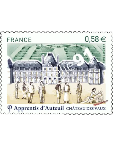Timbre de France n° 4738. Les Apprentis d'Auteuil - Château des Vaux