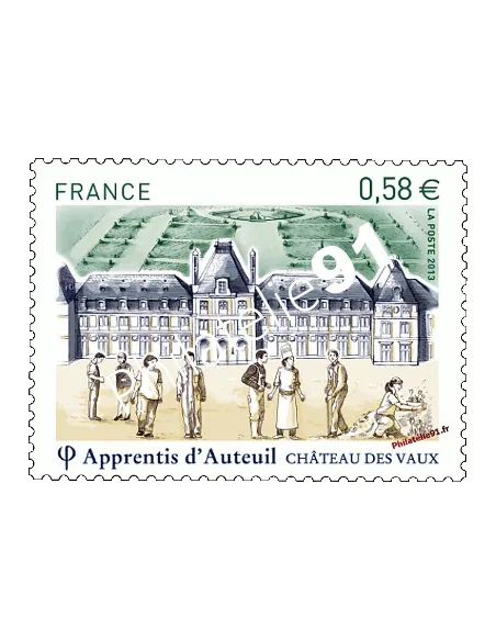 Timbre de France n° 4738. Les Apprentis d'Auteuil - Château des Vaux