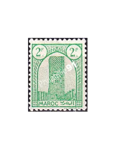 MAROC, n° 214B charnière, collection timbres colonies françaises