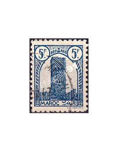 MAROC, n° 219A oblitéré, collection timbres colonies françaises