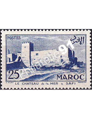 MAROC, n° 357 neuf, collection timbres colonies françaises