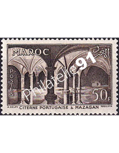 MAROC, n° 360 neuf, collection timbres colonies françaises