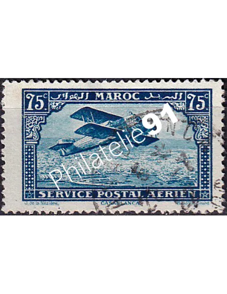 MAROC, PA n° 4 oblitéré, collection timbres colonies françaises