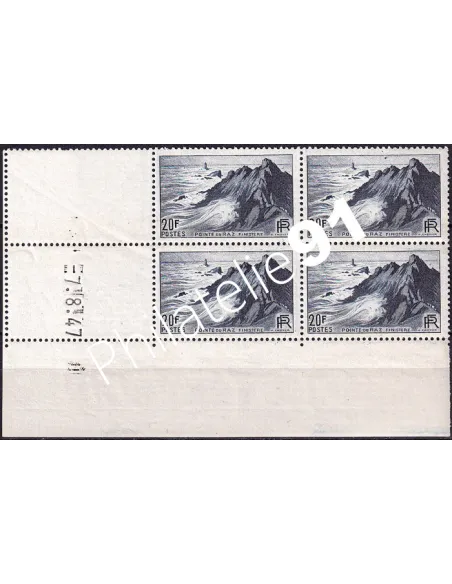 Coin daté du timbre n° 764, collection timbres France