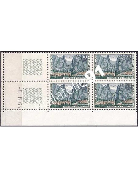 Coin daté du timbre n° 1436, collection timbres France