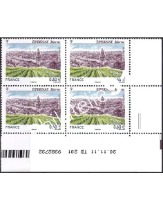 Coin daté du timbre n° 4645, collection timbres France